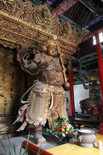 Лоян, Храм Белой Лошади, Генерал Сканда в Зале Небесных Королей (Luoyang, White Horse Temple, General Skanda in the Hall of Heavenly King)