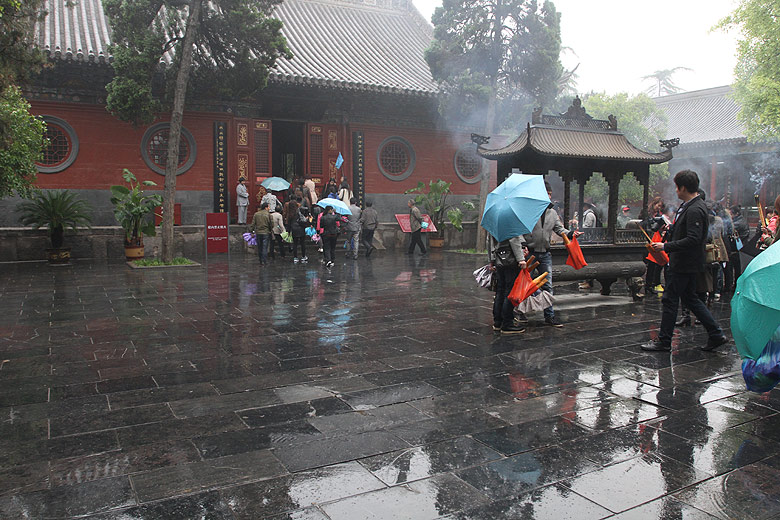 Лоян, Храм Белой Лошади, Зал Небесных Королей (Luoyang, White Horse Temple, Hall of Heavenly King)