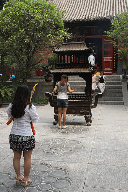 Лоян, Храм Белой Лошади, Зал Принятия и Руководства (Luoyang, White Horse Temple, Hall of Reception and Guidance)