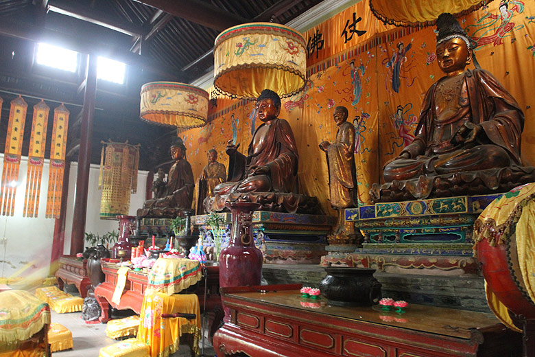 Лоян, Храм Белой Лошади, Зал Великого Будды (Luoyang, White Horse Temple, Hall of Great Buddha)