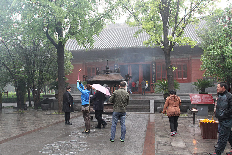 Лоян, Храм Белой Лошади, Зал Великих Героев (Luoyang, White Horse Temple, Hall of Great Heroes)
